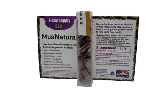 MUSCADINE 7 - DAY SUPPLY - D Nature Way Botanical