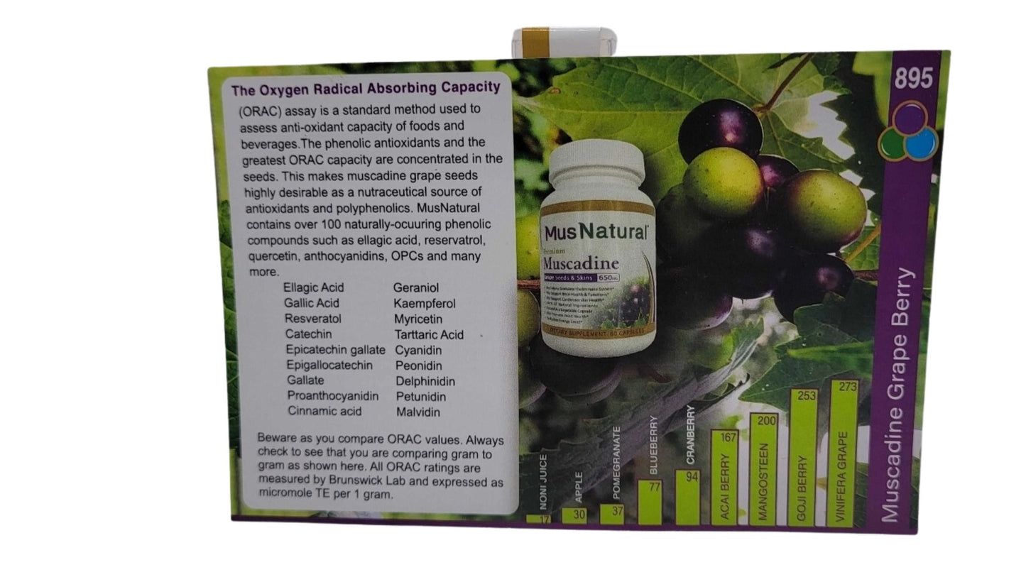 MUSCADINE 7 - DAY SUPPLY - D Nature Way Botanical